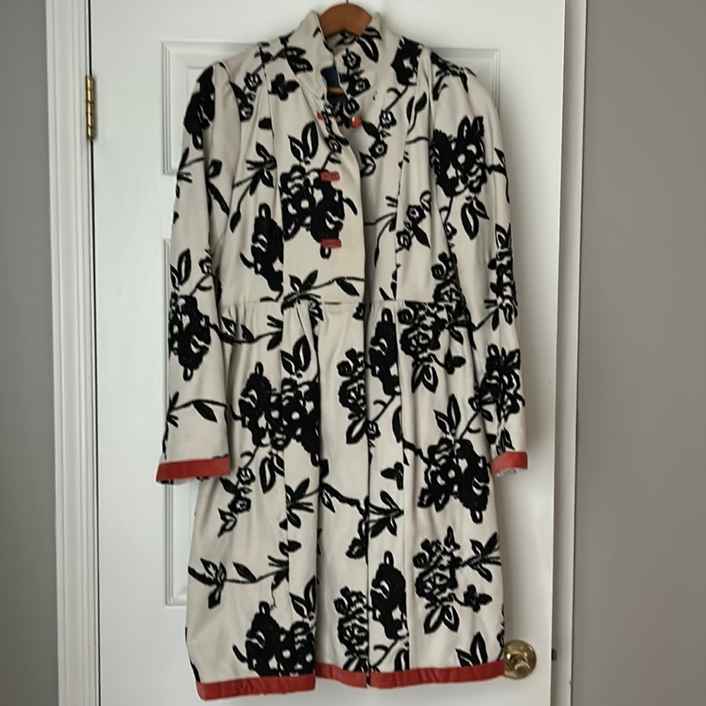 Stunning Plenty by Tracy Reese overcoat sz 10